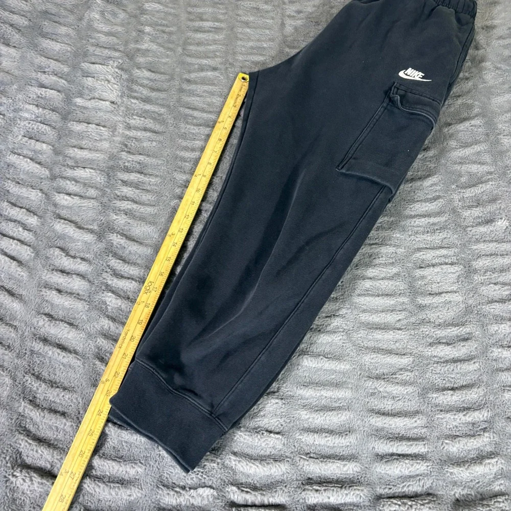 Nike Sportswear Club Fleece Cargo Joggers Black Mens Large CD3129-010 Sweatpants